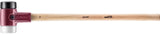 SIMPLEX Vorschlaghammer von HALDER – 100 mm Kopf, 5350 g, Hickory-Stiel, mittelhart