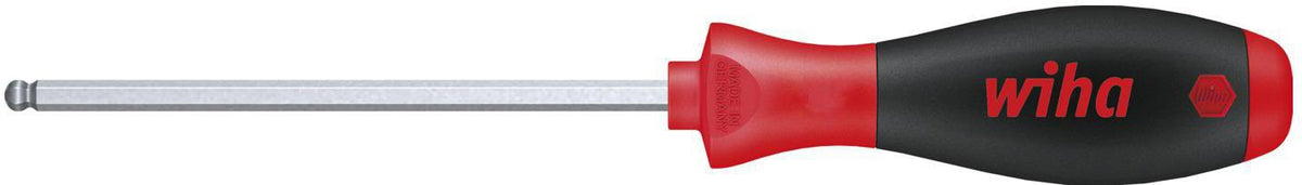 Wiha Schraubendreher 367 mit Kugelkopf, 1,5 mm, Mehrkomponentengriff, Chrom-Vanadium-Molybdän-Stahl