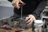 WIHA Sechskantwinkelschraubendreher SW 2 mm, Klingenlänge 100 mm, mit Seitenabtrieb und Quergriff