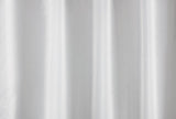 HEWI Duschvorhang Dekor 80, uni weiß, Polyester, 1400 x 2000 mm, mit Edelstahlösen
