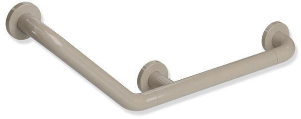 HEWI Winkelgriff Serie 801, 135°, Senfgelb, 620 mm, mit Stahlkern – Barrierefreie Wandstütze