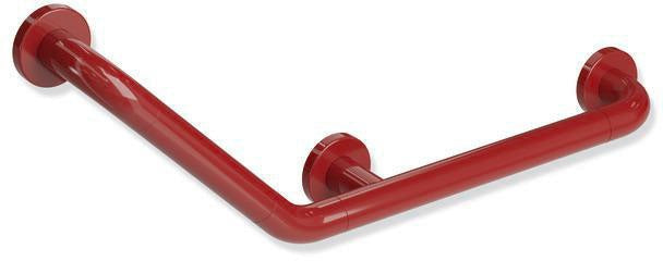 HEWI Winkelgriff Serie 801, 135°, Senfgelb, 620 mm, mit Stahlkern – Barrierefreie Wandstütze
