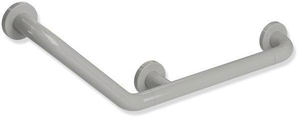 HEWI Winkelgriff Serie 801, 135°, Senfgelb, 620 mm, mit Stahlkern – Barrierefreie Wandstütze