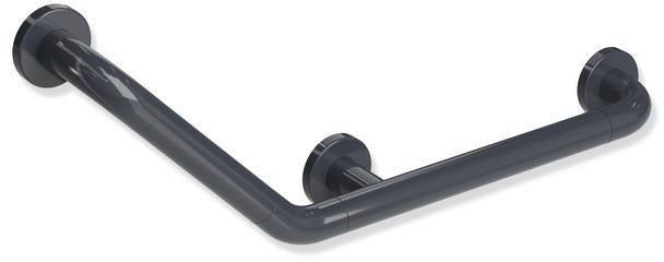 HEWI Winkelgriff Serie 801, 135°, Senfgelb, 620 mm, mit Stahlkern – Barrierefreie Wandstütze