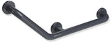 HEWI Winkelgriff Serie 801, 135°, Senfgelb, 620 mm, mit Stahlkern – Barrierefreie Wandstütze