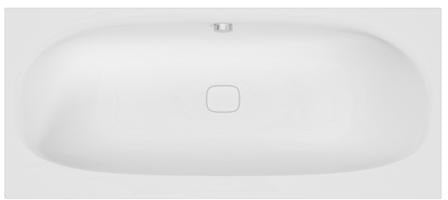 HOESCH iSensi Rechteck-Badewanne 1700x800 mm Weiß – Sanitäracryl, 2 Rückenschrägen, Einbau