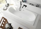 HOESCH iSensi Rechteck-Badewanne 1700x800 mm Weiß – Sanitäracryl, 2 Rückenschrägen, Einbau