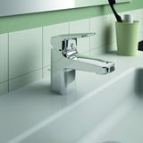 Ideal Standard Ceraplan Waschtischarmatur H60 mit Ablaufgarnitur, Ausladung 99 mm, Chrom