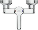 Ideal Standard Ceraplus Wand-Waschtischarmatur 5 l/min Ausladung 100 mm Chrom – Einhandhebelmischer
