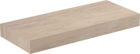 Ideal Standard Adapto Konsole 1200 mm Pinie hell – Waschtischplatte ohne Ausschnitt