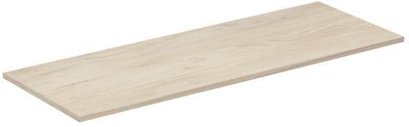 Ideal Standard Holzkonsole Connect Air für US 600 mm, 604x442x18 mm, Eiche grau Dekor & Weiß matt