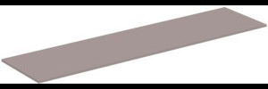 Ideal Standard i.life B Möbel-Set 200 cm, 4 Auszüge, 2 offene Fächer, Chrom, Weiß matt