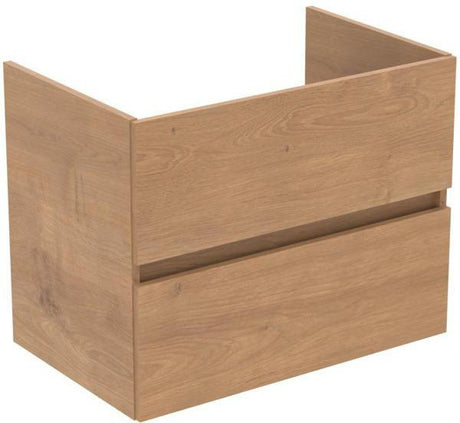 Ideal Standard Eurovit+ Möbelpaket mit Waschtisch 51 cm, Unterschrank 50 cm und 2 Auszügen in Grau