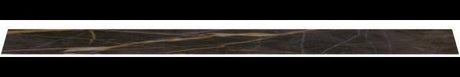 Ideal Standard Waschtischplatte Conca aus Keramik 2385x373x6 mm in Marmor Noir Desir
