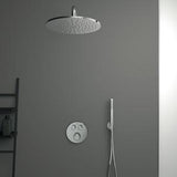 Ideal Standard Idealrain Wandanschluss 300 mm Chrom – Aufputz Kopfbrauseanschluss mit Rosette