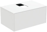 Ideal Standard Conca Waschtisch-Paket Bundle03 mit Unterschrank, Spiegel und Armatur in Weiß
