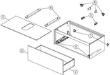 Ideal Standard Conca Waschtisch-Paket Bundle05 – Unterschrank Anthrazit, Spiegel & Armatur