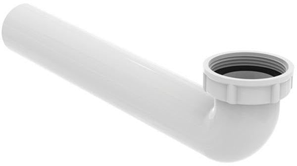 IDEAL STANDARD Platzsparendes Ablaufrohr 1 1/2 Zoll für Sanitärinstallationen