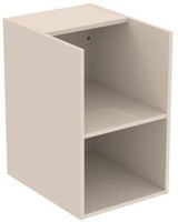Ideal Standard i.life B Möbel-Set 160 cm – 4 Auszüge, 2 offene Fächer, Chrom/Weiß matt