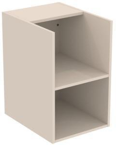 Ideal Standard i.life B Möbel-Set 200 cm, 4 Auszüge, 2 offene Fächer, Chrom, Weiß matt