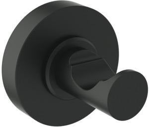Ideal Standard IOM Accessoires-Paket Silk Black: WC-Bürste, Papierrollenhalter, Handtuchhaken