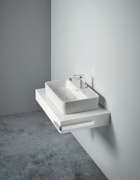 Ideal Standard Adapto Konsole 850 mm Pinie hell – Geschlossene Waschtischplatte ohne Ausschnitt