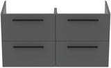 Ideal Standard i.life B Waschtischunterschrank 1200 mm, 4 Auszüge, Weiß matt, wandhängend