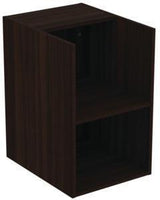 Ideal Standard i.life B Möbel-Set 120 cm – 2 Auszüge, 2 offene Fächer, Chrom/Weiß matt
