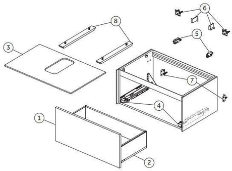 Ideal Standard Conca Waschtisch-Paket mit Unterschrank, Spiegel und Armatur – Weiß