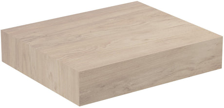 IDEAL STANDARD Adapto Konsole 600 mm Pinie hell – Waschtischplatte ohne Ausschnitt