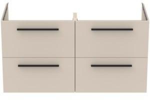 Ideal Standard i.life B Waschtischunterschrank 1200 mm, 4 Auszüge, Weiß matt, wandhängend