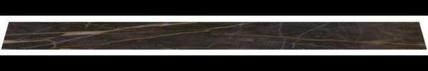 Ideal Standard Waschtischplatte Conca aus Keramik 1987x373x6 mm in Marmor Noir Desir