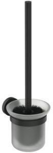 Ideal Standard IOM Accessoires-Paket Silk Black: WC-Bürste, Mundglas & Seifenschale