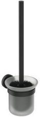 Ideal Standard IOM Accessoires-Paket Silk Black: WC-Bürste, Mundglas & Seifenschale