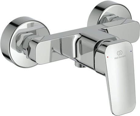 Ideal Standard Ceraplan Armaturen-Bundle mit Waschtischarmatur, Brausearmatur und Brausekombination in Chrom