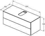 IDEAL STANDARD Obere Auszugsfront Adapto für WTU 1050 mm – Pinie hell Dekor