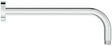 Ideal Standard Idealrain Wandanschluss 300 mm Chrom – Aufputz Kopfbrauseanschluss mit Rosette