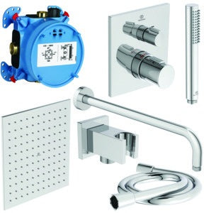 Ideal Standard Ceratherm C100 Armaturen-Bundle UP Thermostat Magnetic Grey