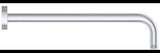 Ideal Standard Idealrain Wandanschluss 300 mm Chrom – Aufputz Kopfbrauseanschluss mit Rosette