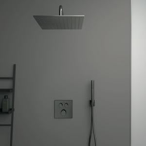 Ideal Standard Idealrain Wandanschluss 300 mm Chrom – Aufputz Kopfbrauseanschluss mit Rosette