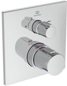 Ideal Standard Ceratherm C100 Armaturen-Bundle UP Thermostat Magnetic Grey