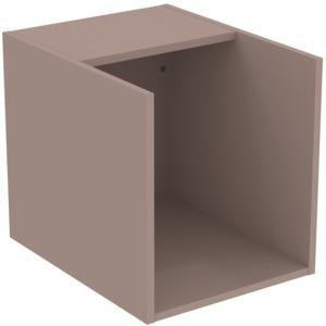 Ideal Standard i.life B Möbel-Set 120 cm mit Auszug & offenem Fach, Chrom/Weiß matt