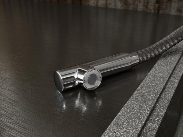 Ideal Standard Ceralook Küchenarmatur mit herausziehbarer Handbrause und hohem Auslauf, Chrom, 207 mm
