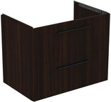 Ideal Standard i.life B Möbel-Set 200 cm, 4 Auszüge, 2 offene Fächer, Chrom, Weiß matt