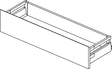 IDEAL STANDARD Connect Air Untere Schublade für Waschtischunterschrank 430 mm – Badmöbel-Schubladenelement