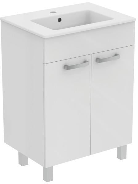 Ideal Standard Eurovit Waschtisch-Paket mit Unterschrank Weiß – Komplett-Set für das Badezimmer