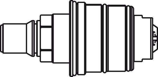 Ideal Standard JADO Thermoelement für UP-Thermostat G3/4 – Ersatzteil der Serie JES