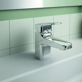 Ideal Standard Ceraplan Waschtischarmatur H60 mit Ablaufgarnitur, Ausladung 99 mm, Chrom