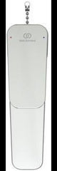 IDEAL STANDARD Ceraplan WT-Armatur H90 Chrom mit Kette, 124 mm Ausladung, ohne Ablaufgarnitur