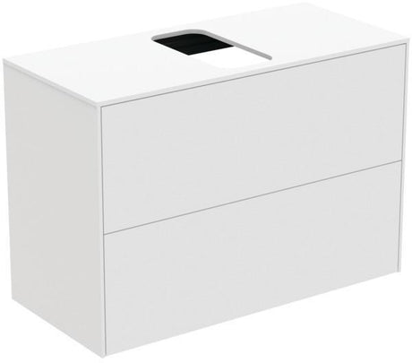 Ideal Standard Conca Waschtisch-Paket Bundle01 mit Unterschrank, Spiegel & Armatur
